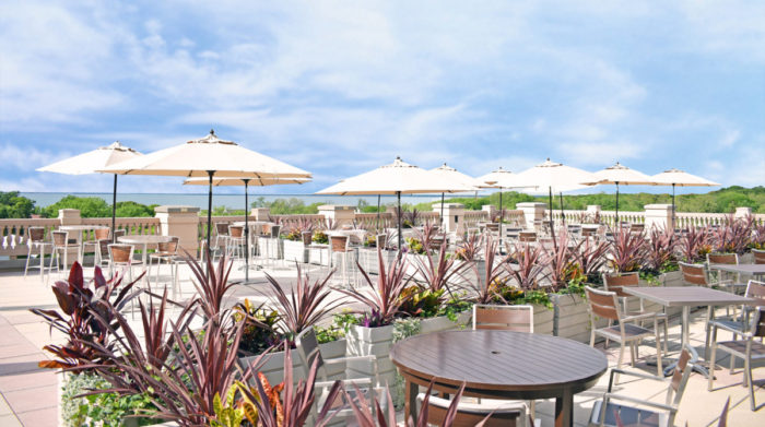Outdoor Dining, Ocean Edge Resort & Golf Club, Photo Credit: Ocean Edge Resort & Golf Club