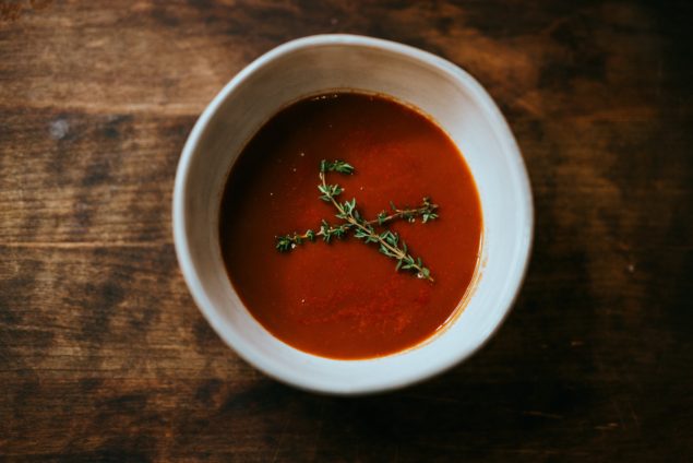 heirloom tomato bisque