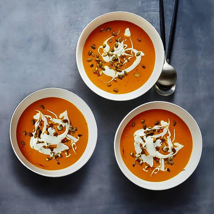 Spiced Butternut Squash Soup