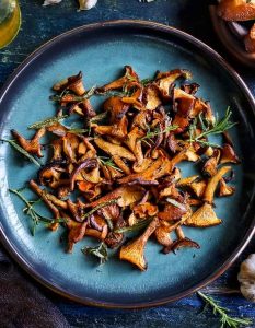 Kalle Bergman Pan Roasted Chanterelles NORTH Cookbook Recipe