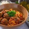 Chicken Meatballs with Tomato Sauce