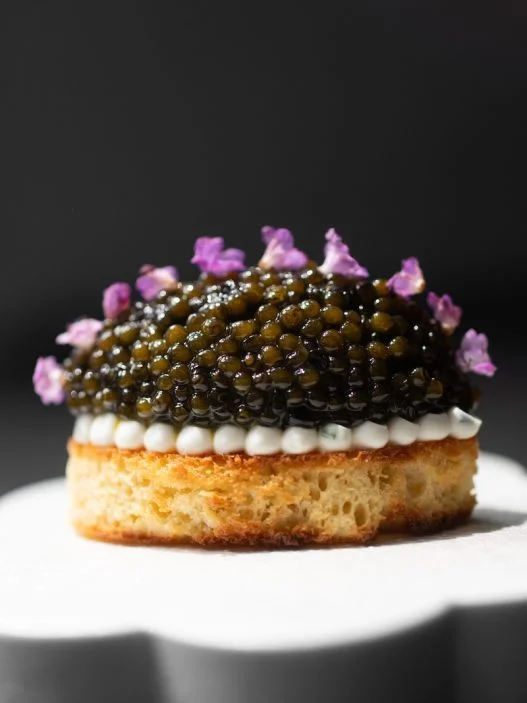 Restaurant YUU Caviar Dish
