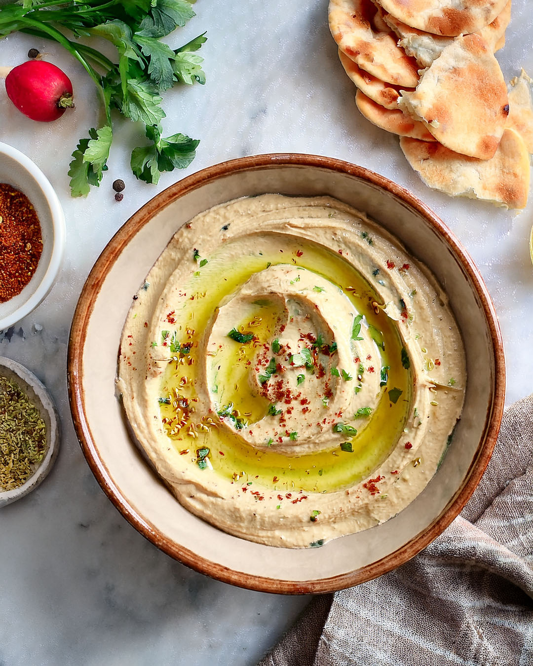 Perfectly Smooth Hummus Recipe