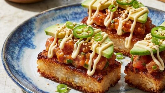 Crispy Rice with Spicy Tuna