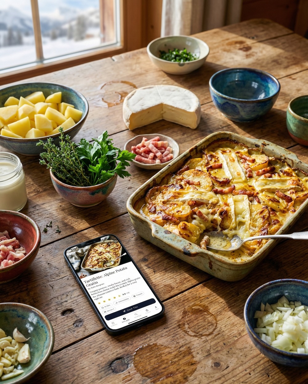 Honest Cooking App Screen