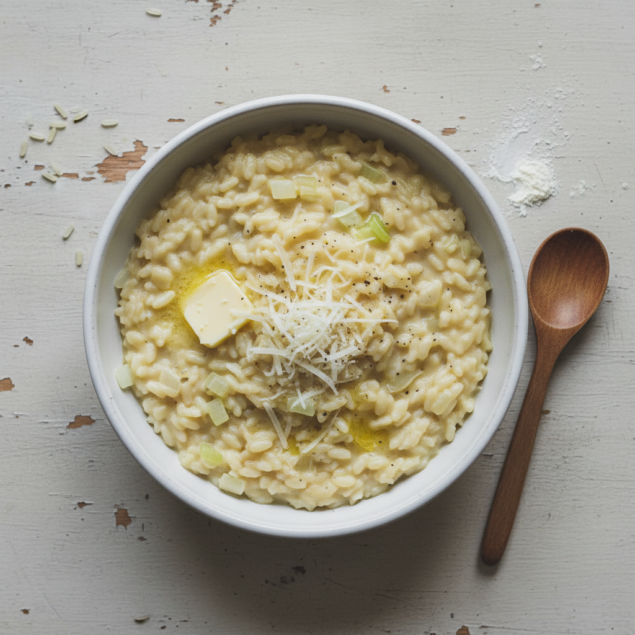 Basic Risotto Recipe by Bowen Close