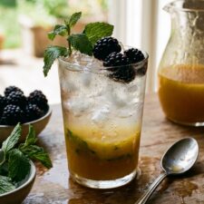 Blackberry Mango Vodka Cooler-image