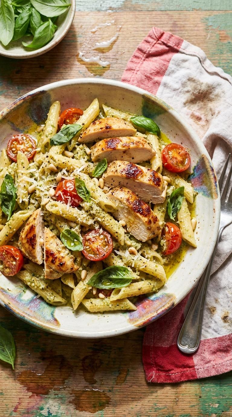 Chicken Pesto Pasta