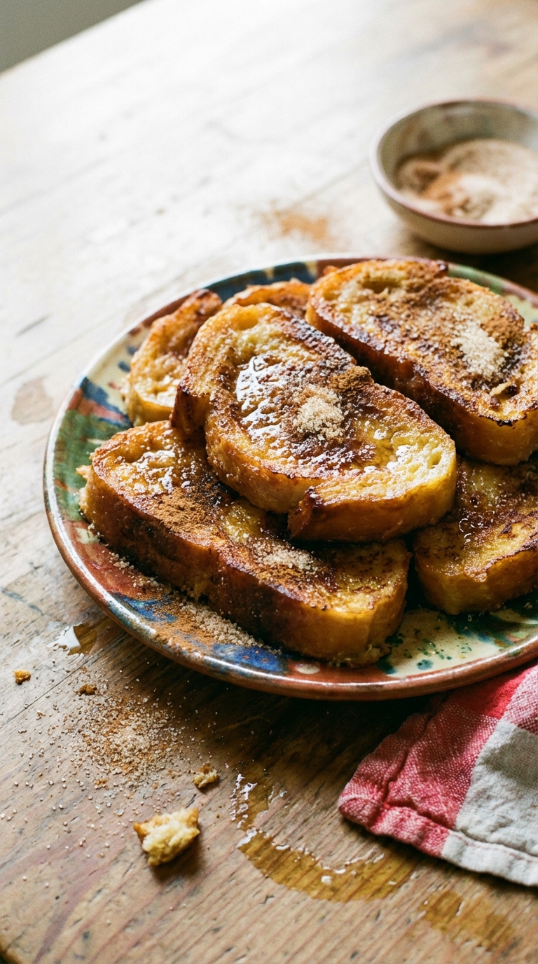 Torrijas, Spanish (not-French) toasts