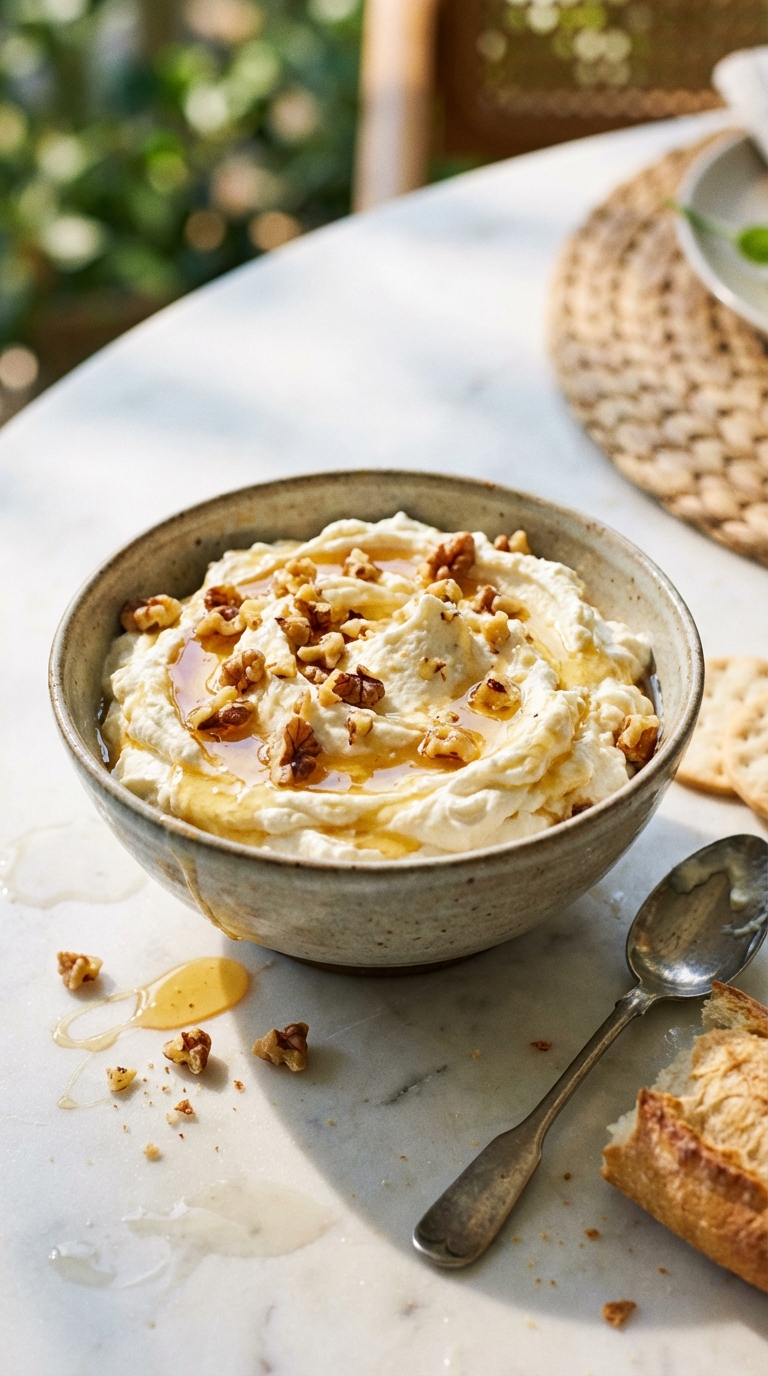 Goat Cheese and Honey Spread