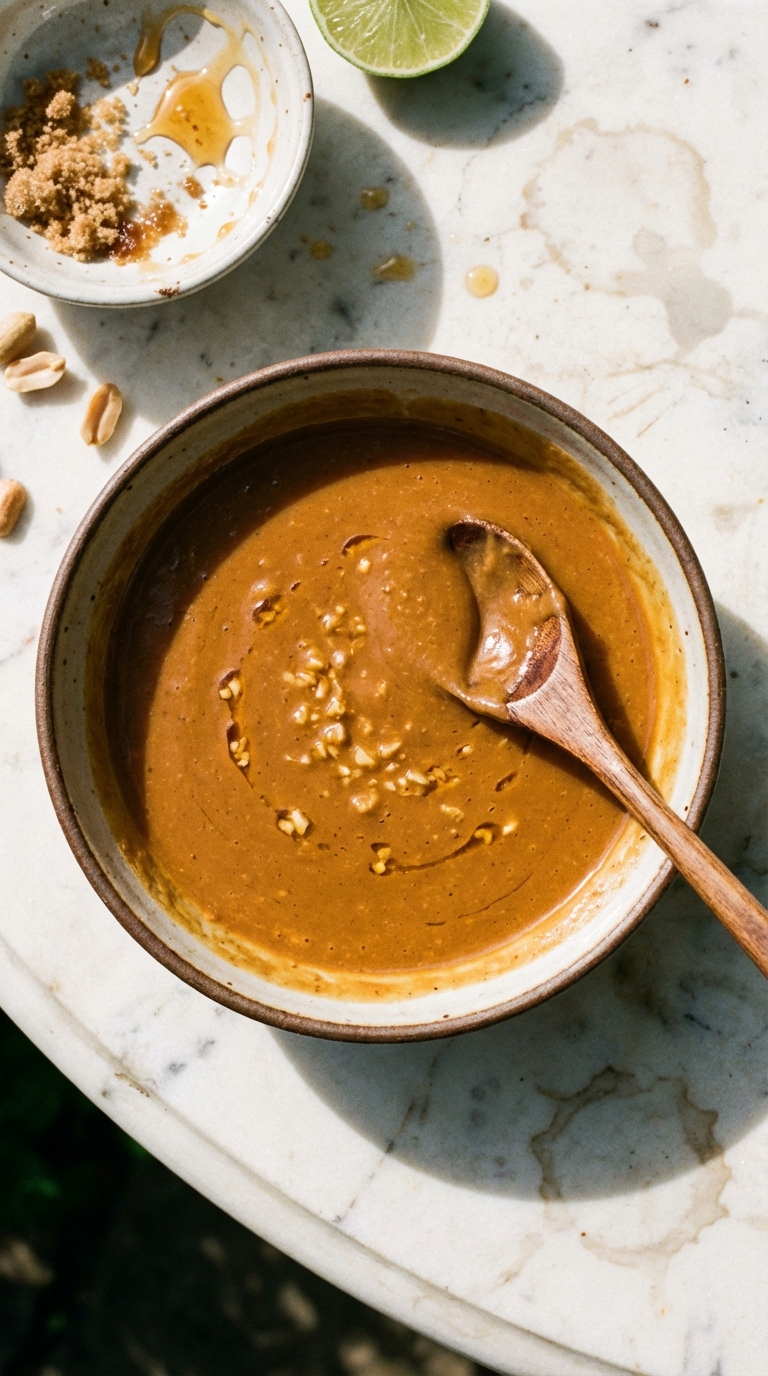 Honey Sriracha Peanut Sauce