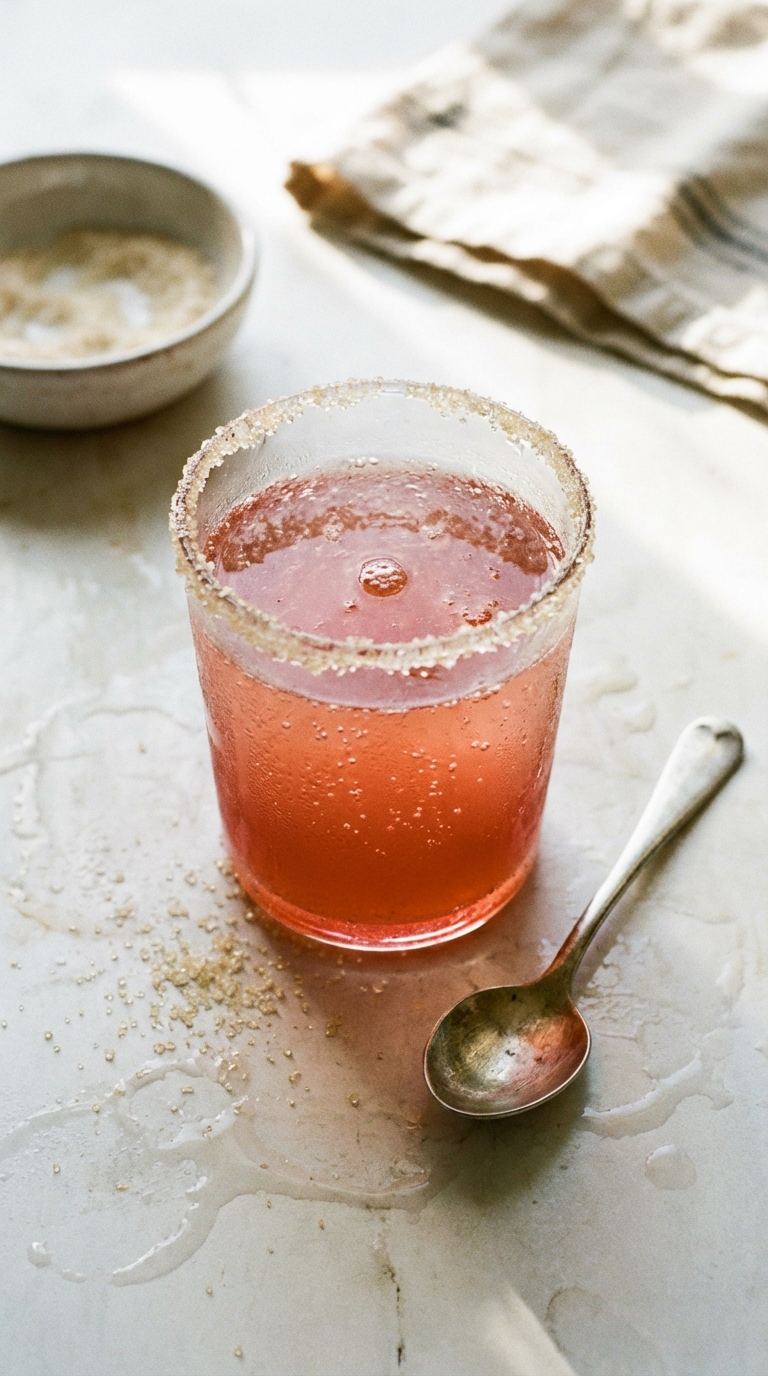 Raspberry Shrub Cocktail