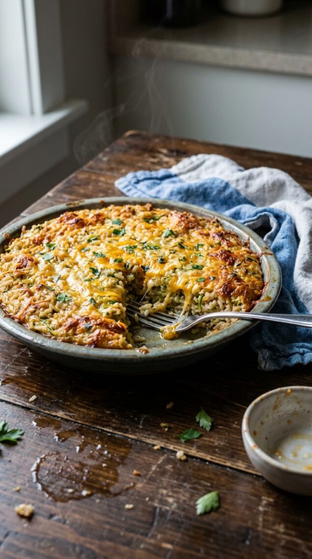 Rice and Zucchini Cheese Pie