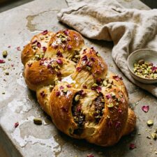 Rose, Cardamom and Date Challah-image