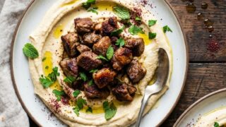 Sumac-Spiced Lamb and Hummus | 30-Minute Recipe