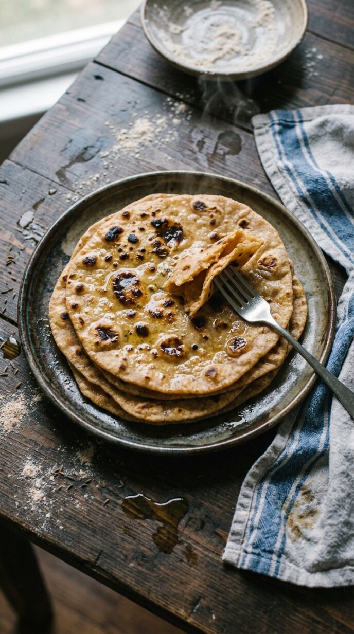Sweet Potato Roti Flatbread