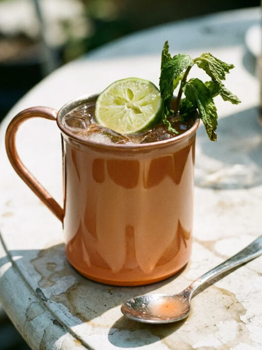 strawberry-lime-spiced-rum-moscow-mule