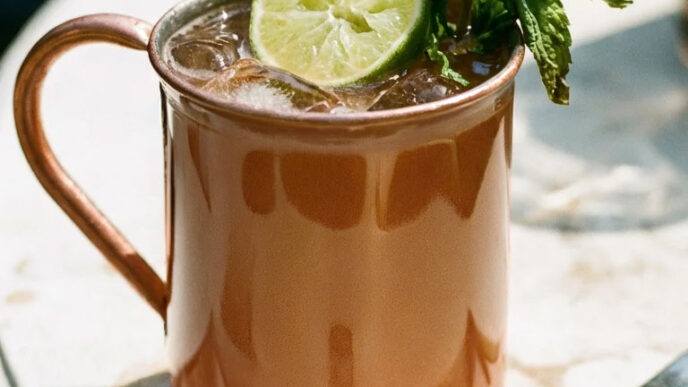 strawberry-lime-spiced-rum-moscow-mule