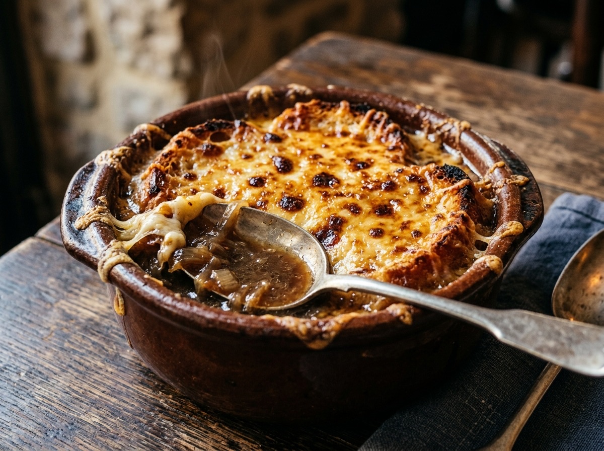 5 · Soupe à l'Oignon Gratinée