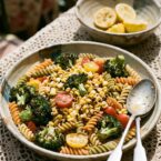 Grilled Broccoli Pasta Salad