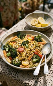 Grilled Broccoli Pasta Salad