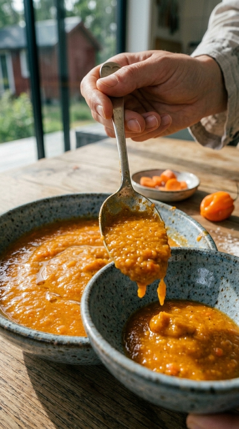 Honeymoon-Heat-Carrot-Habenero-Hot-Sauce-73-682x1024