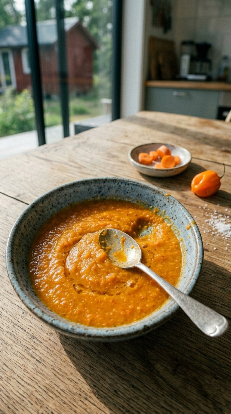 Honeymoon-Heat-Carrot-Habenero-Hot-Sauce-38-682x1024