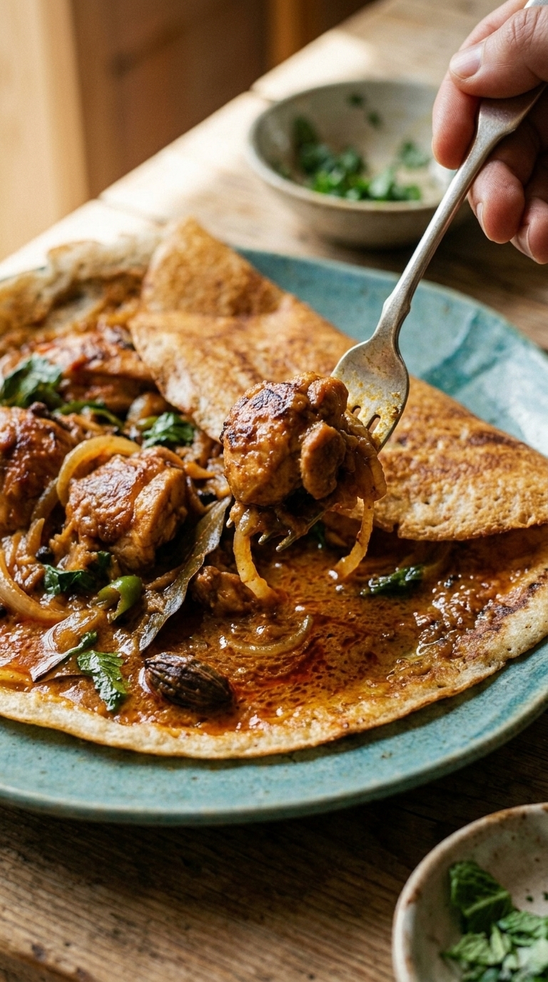 Chicken Dosa