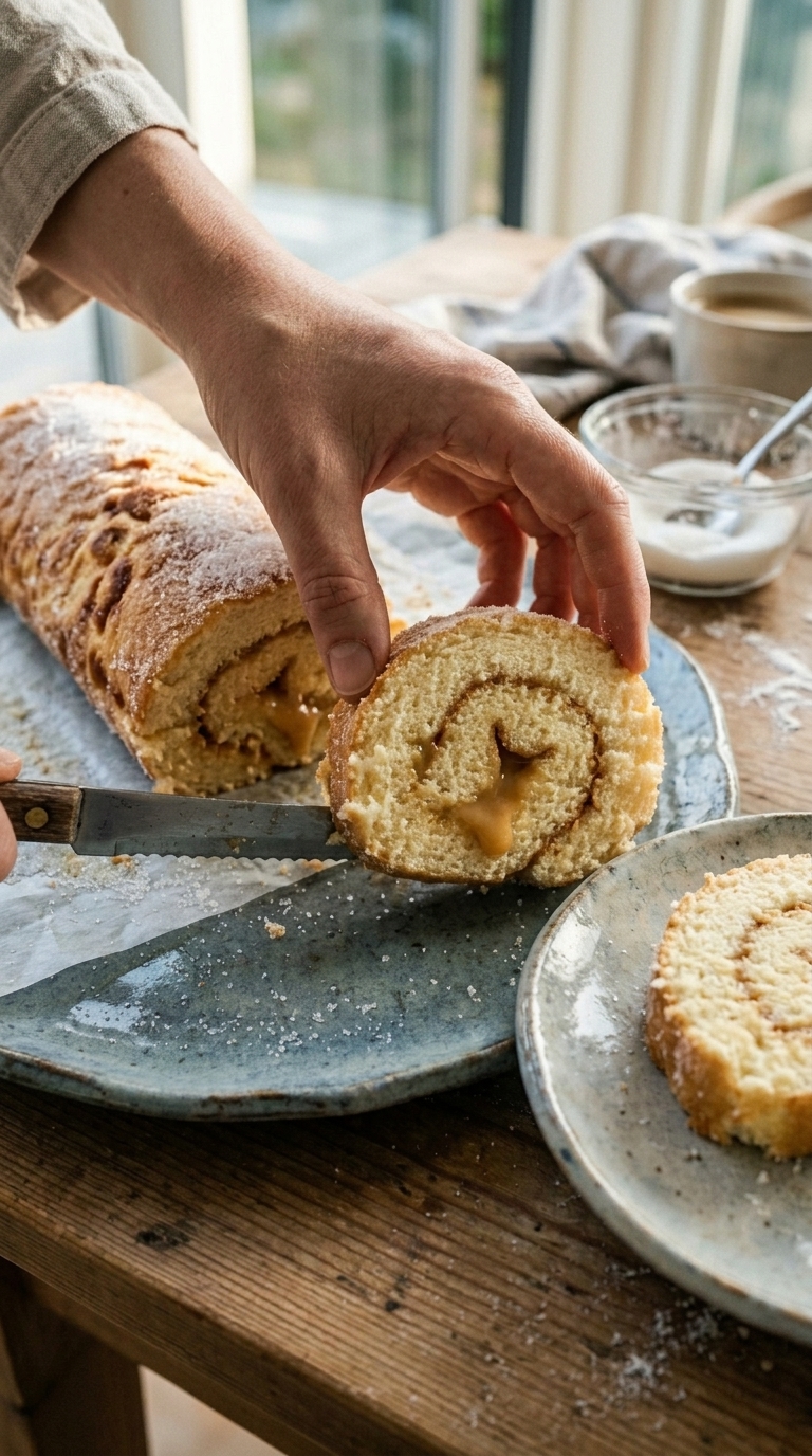 Filipino Pianono Cake Roll