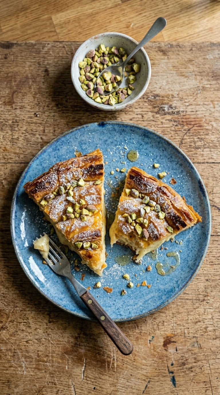 How to Make Bougatsa Layers