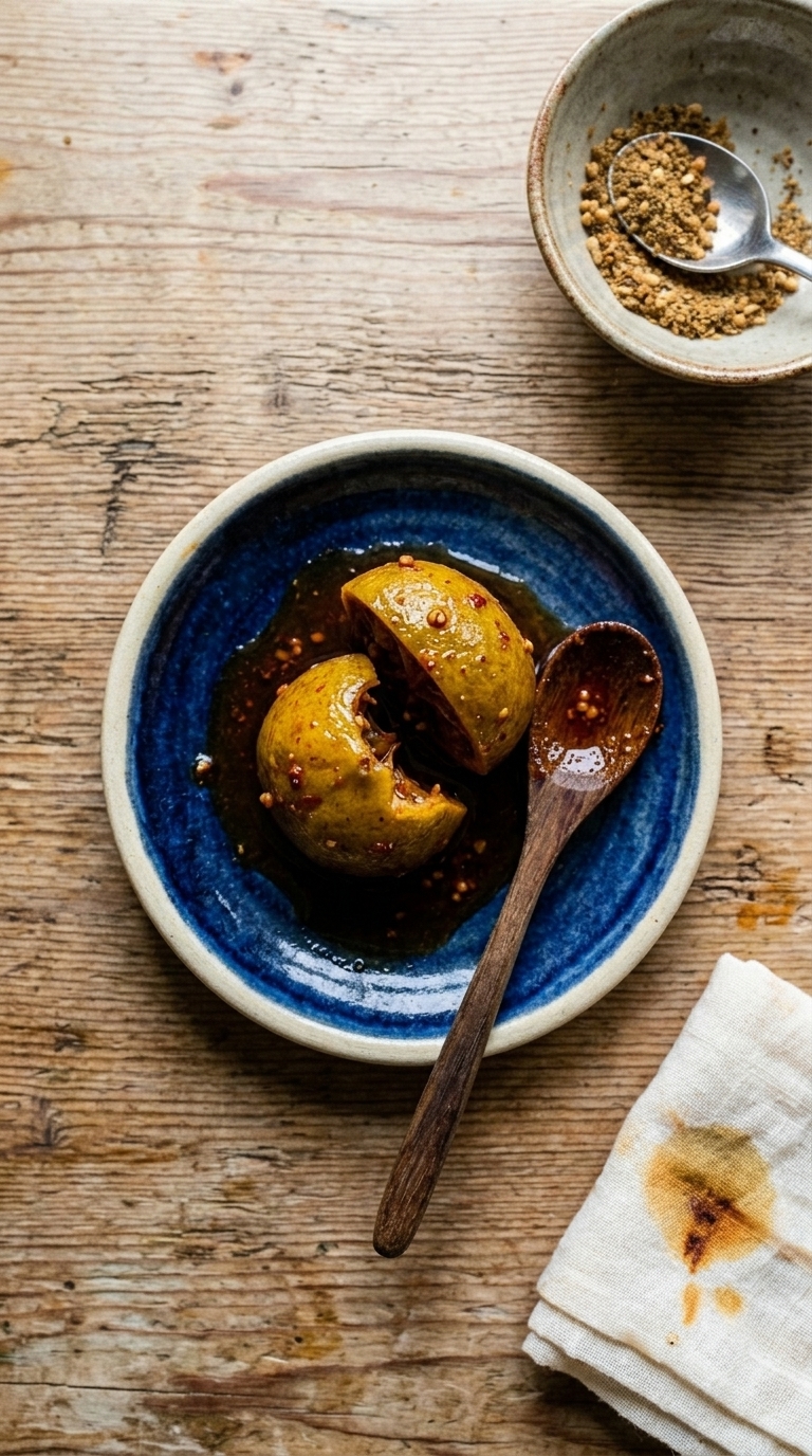 Indian-Style Pickled Limes