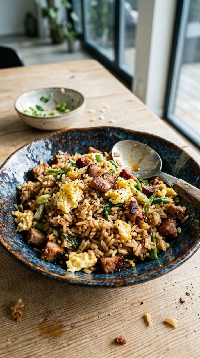 Cha Han - Japanese Pork Fried Rice - Honest Cooking and Travel