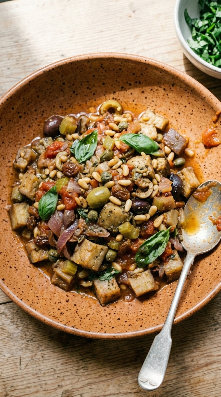 Sicilian-Style Eggplant Caponata