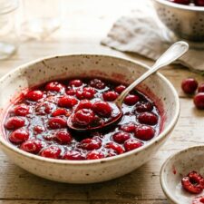 Sour Summer Cherry Jam - Honest Cooking and Travel