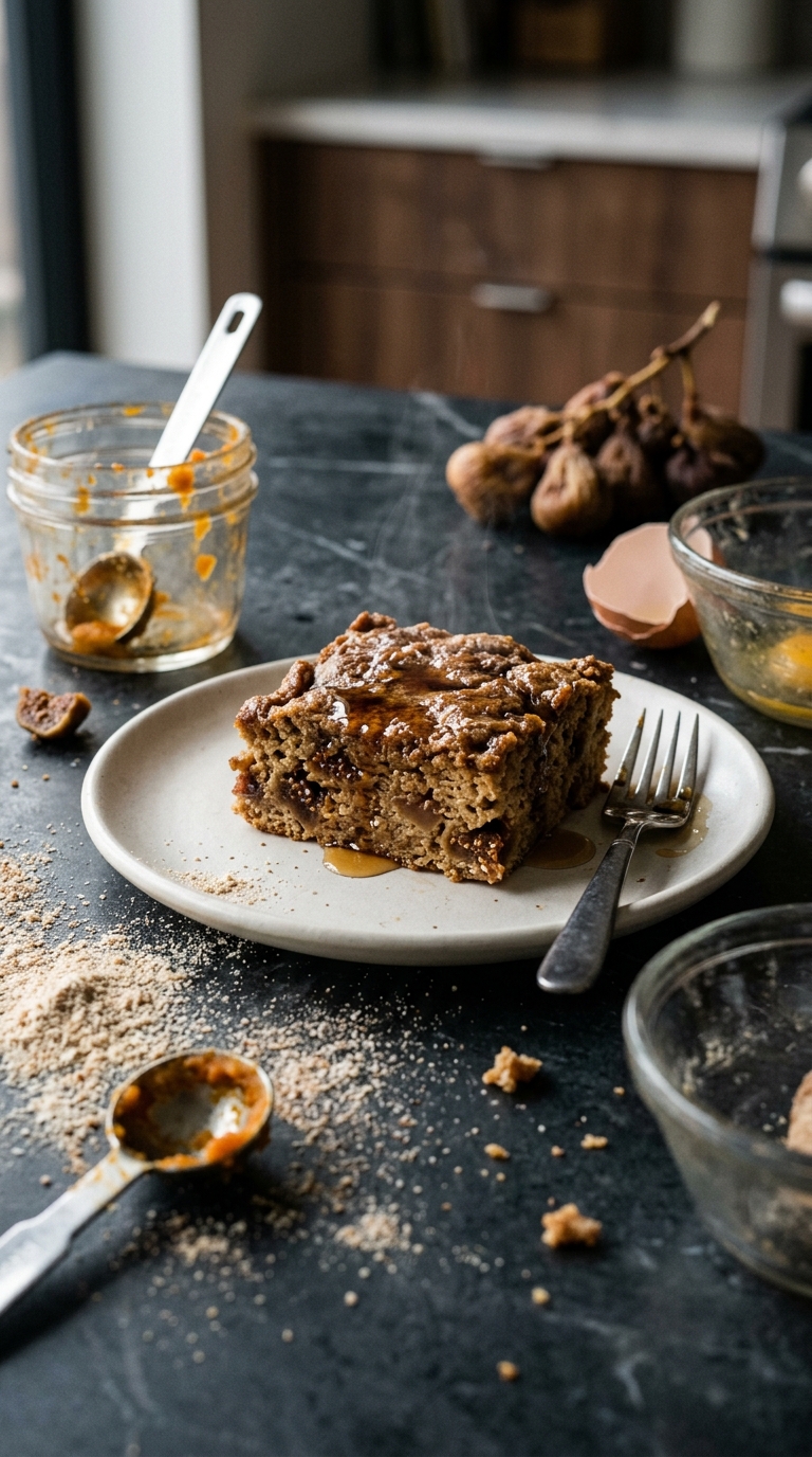Dried Fig and Maple Breakfast Bars