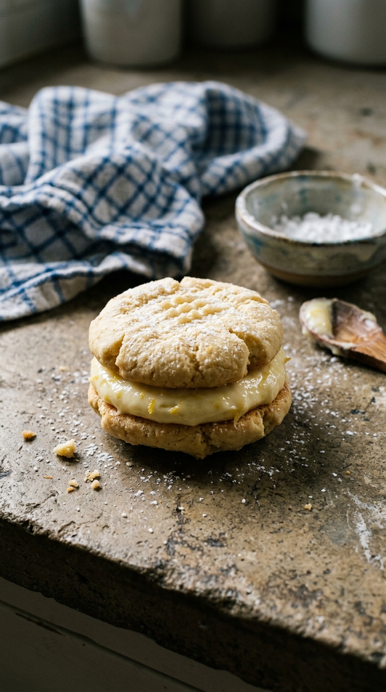 Melting Moments — Dainty Eggless Cookies