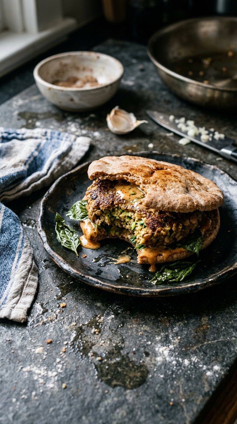 Zucchini Veggie Burgers