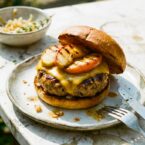 pork-burgers-with-grilled-apple-and-cheddar
