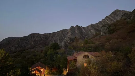 Nika Vacheishvili's guest house and winery in Ateni, Shida Kartli